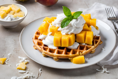 Lidias Tropical Waffles