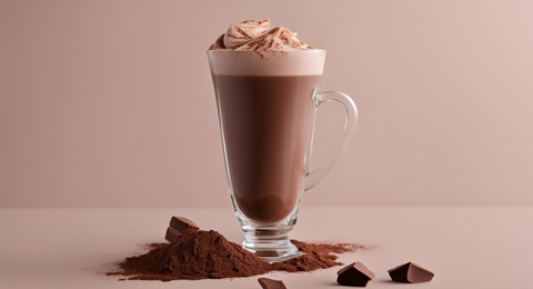 Veganer Schoko Haferdrink