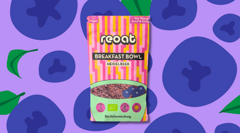 Blueberry is back! - Relaunch der Breakfast Bowl Heidelbeere