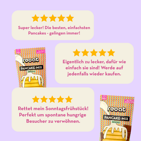 Pancake-Mix Himbeer-Schoko 200g