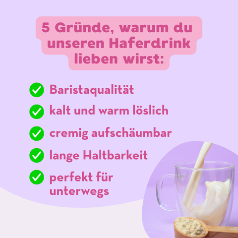Bio Haferdrink Barista 500g