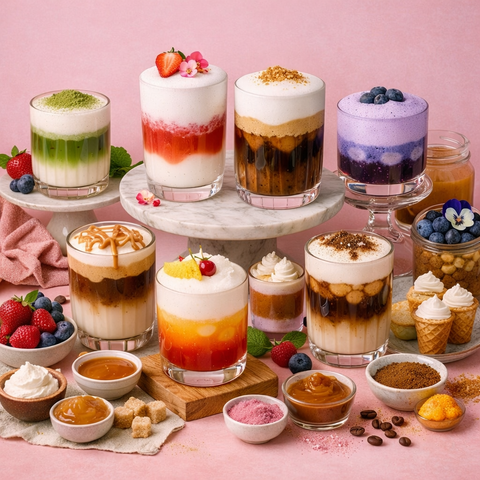 Cold Foam & Layering: So sehen deine Drinks aus wie im Café – ganz ohne Barista-Skills