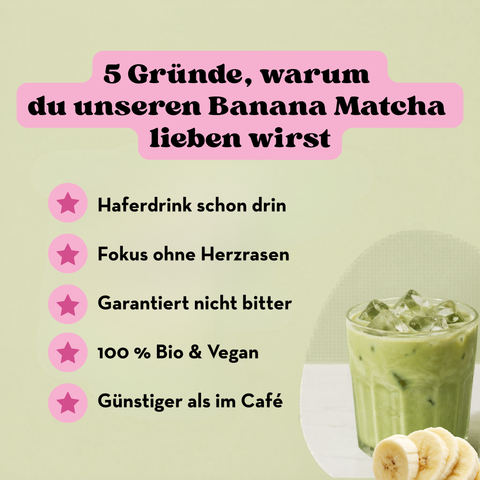 reoat Matcha Latte Banane 