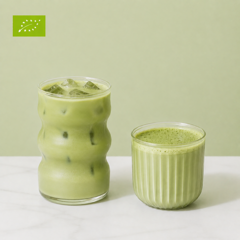 Iced Matcha Latte Mango oder Banane
