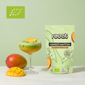 Bio Mango Matcha Latte mit Mango
