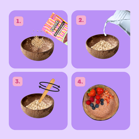 Breakfast Bowl Erdbeer-Himbeer 500g
