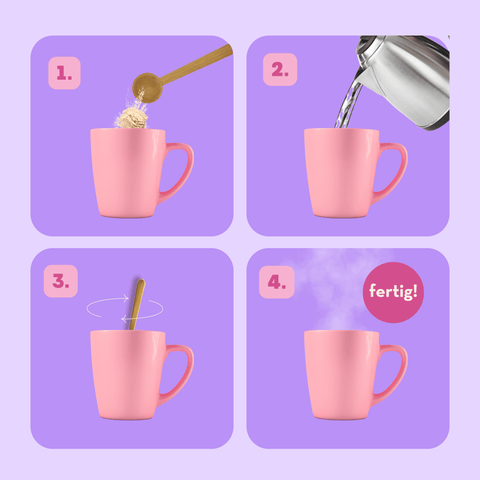 Aromatisches Winterdrink-Set mit weihnachtlichen Sorten – cremiger Matcha, Lebkuchen Latte und Spekulatius Chai Latte.