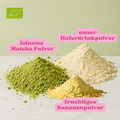 Pulver Banane Matcha Hafermilch