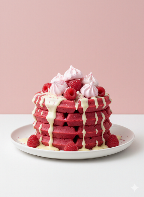 reoat® Veganer Profi-Waffelmix – Die Basis für perfekte Waffeln (Wasser drauf & fertig!)