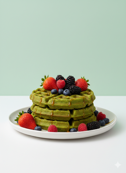 reoat® Veganer Profi-Waffelmix – Die Basis für perfekte Waffeln (Wasser drauf & fertig!)