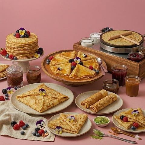 reoat® Veganer Profi-Crêpes Mix – Hauchdünn, Elastisch & Reißfest (Wasser drauf & fertig!)
