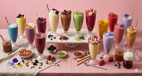reoat® Veganer Profi-Shake Base – Die cremige Basis für perfekte Shakes (Mix & Serve!)